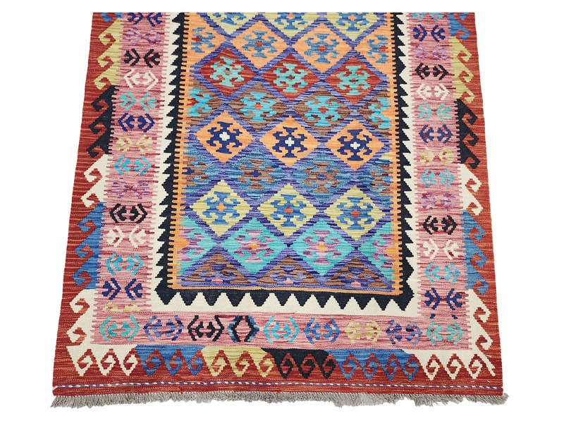 Incredible Afghan Choubi kilim 174 x 133 CM