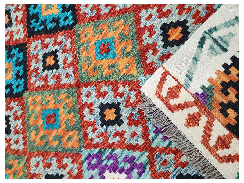 Gorgeous Afghan Choubi Kilim 198 x 155 CM