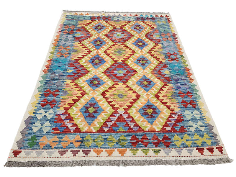 Beautiful Afghan Choubi Kilim 195 x 149 CM