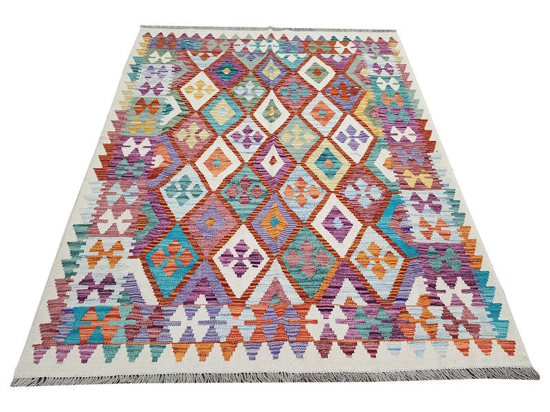 Fine Afghan Choubi Kilim 194 x 149 CM