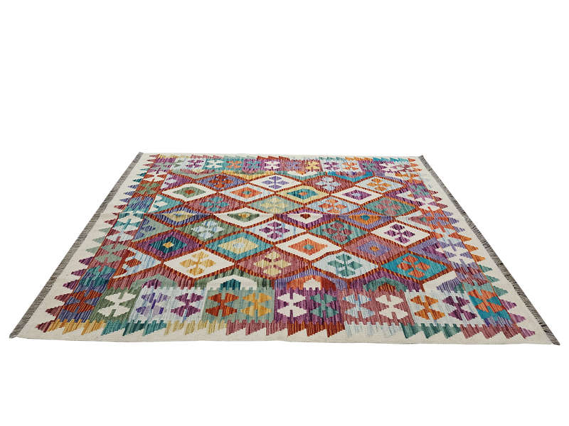 Fine Afghan Choubi Kilim 194 x 149 CM