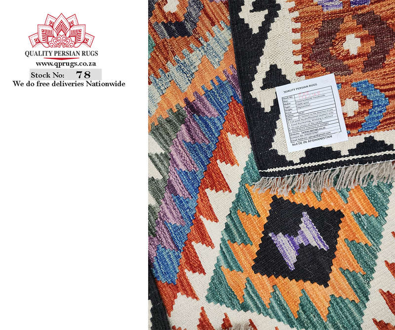 Beautiful Afghan Choubi kilim 176 x 128 CM