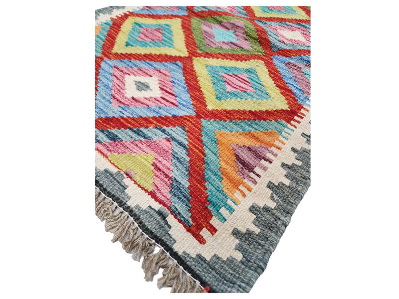 Stunning Afghan Choubi Kilim Runner 191 x 65 CM