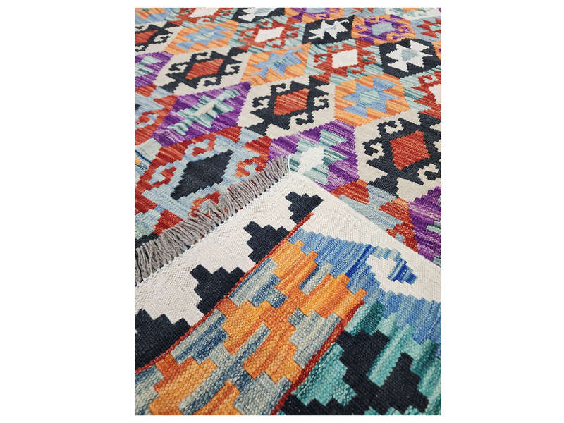Gorgeous Afghan Choubi Kilim 201 x 150 CM