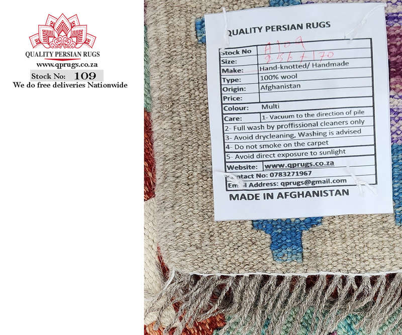 Beautiful Afghan Choubi Kilim 256 x 170 CM