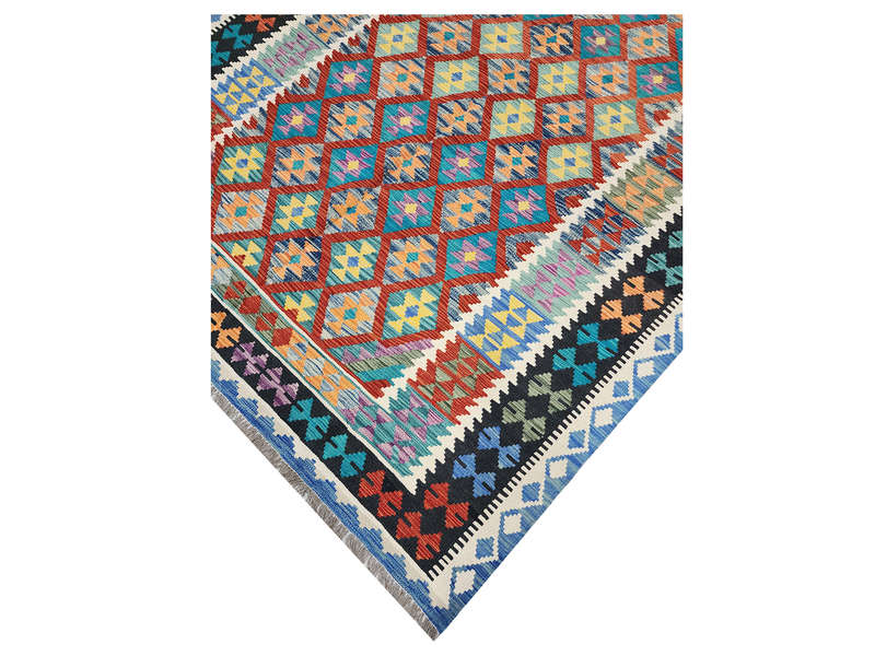 Stunning Afghan Choubi Kilim 253 x 187 CM