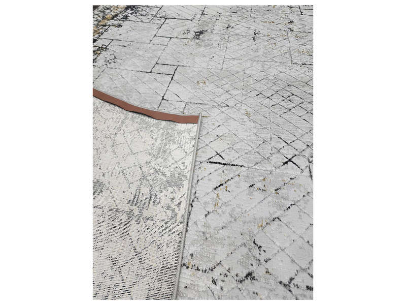 Modern Grey and Black Carpet 230 x 160 CM