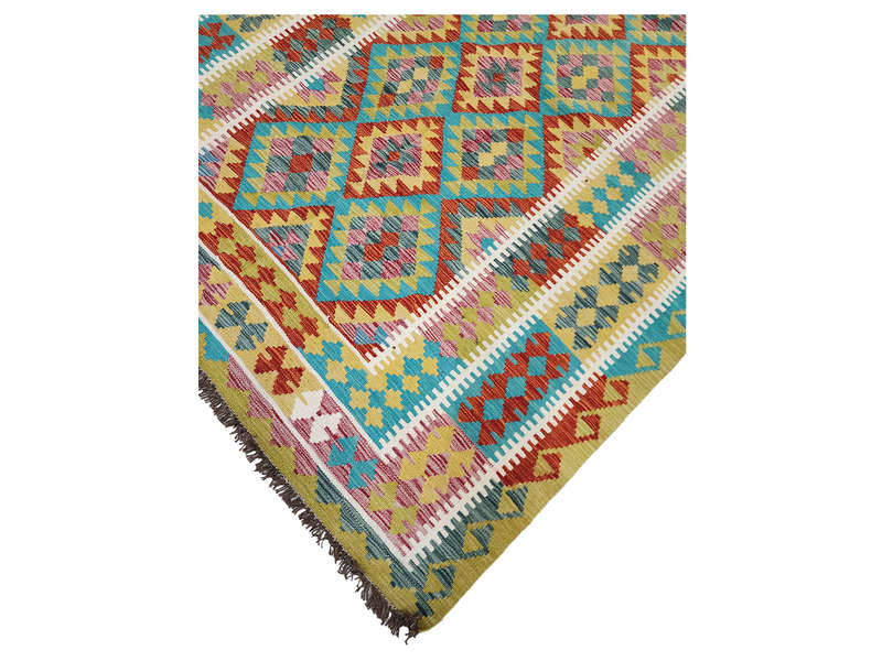 Rare Color Afghan Choubi Kilim 235 x 181 CM