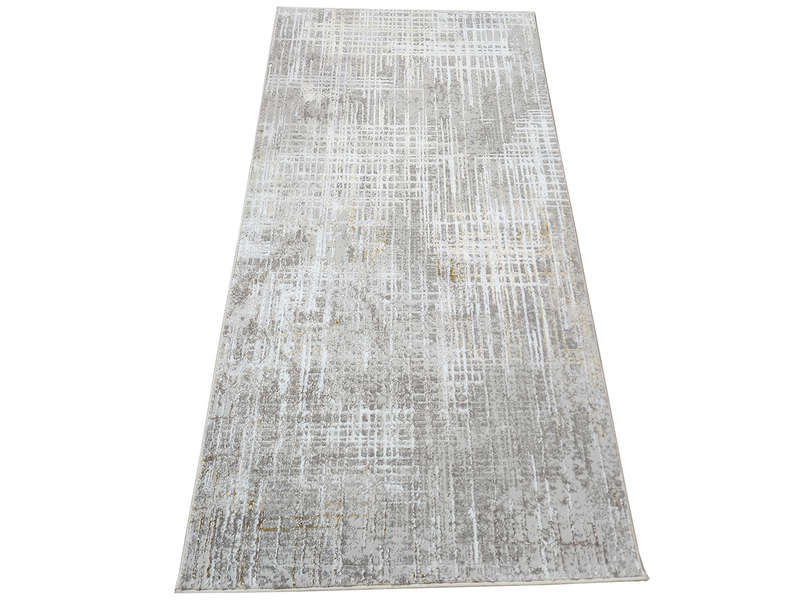 Beige Modern Machine Made Carpet 150 X 80 CM