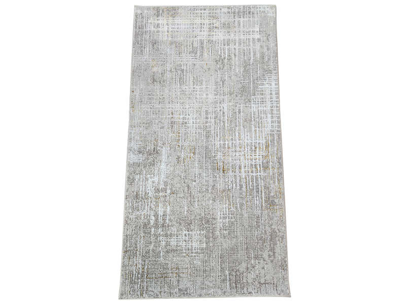 Beige Modern Machine Made Carpet 150 X 80 CM