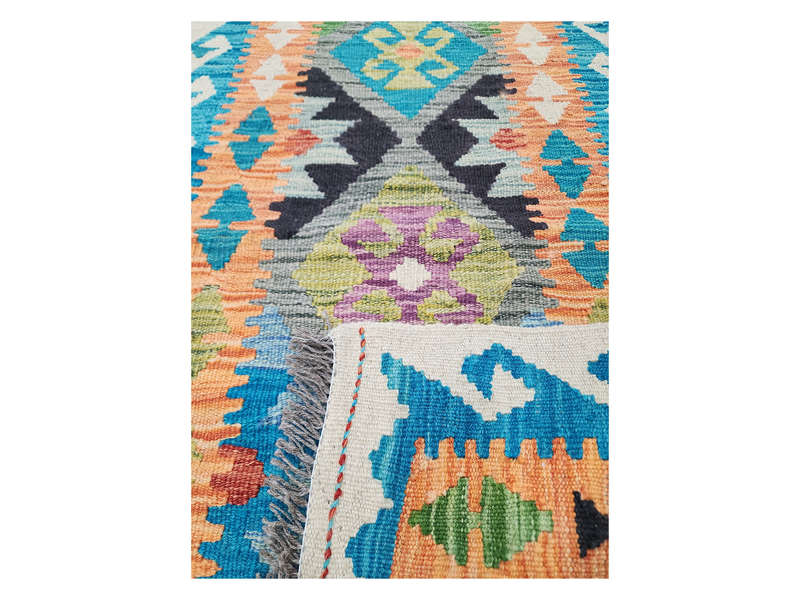 Gorgeous Afghan Choubi Kilim Runner 205 x 69 CM