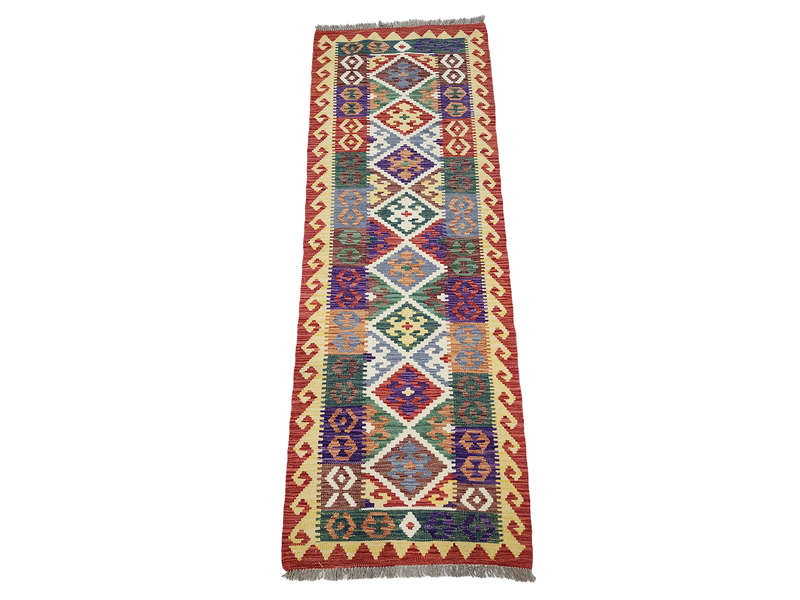 Gorgeous Afghan Choubi Kilim Runner 205 x 74 CM