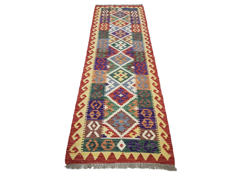 Gorgeous Afghan Choubi Kilim Runner 205 x 74 CM