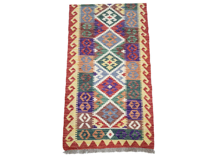 Gorgeous Afghan Choubi Kilim Runner 205 x 74 CM