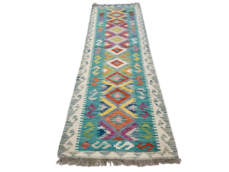 Beautiful Afghan Choubi Kilim Runner 203 x 73 CM