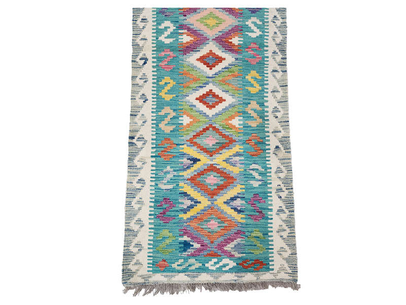 Beautiful Afghan Choubi Kilim Runner 203 x 73 CM