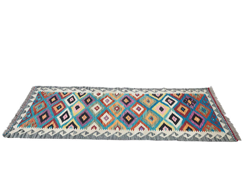 Gorgeous Afghan Choubi Kilim Runner 200 x 74 CM