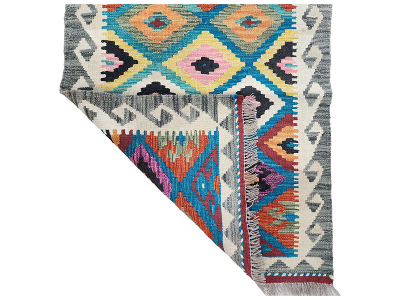 Gorgeous Afghan Choubi Kilim Runner 200 x 74 CM