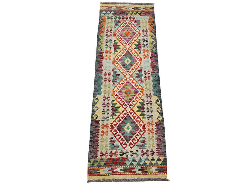 Gorgeous Afghan Choubi Kilim Runner 195 x 71 CM