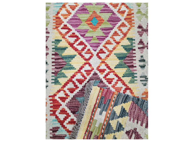 Gorgeous Afghan Choubi Kilim Runner 195 x 71 CM