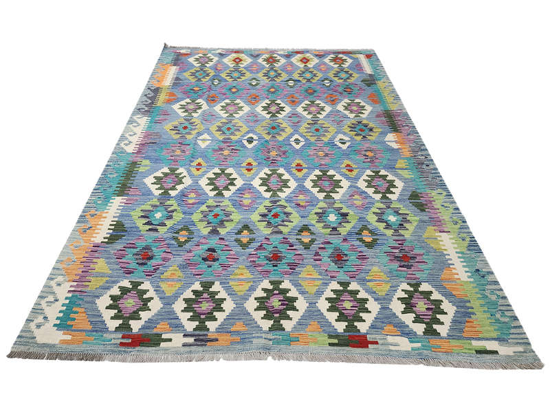 Gorgeous Afghan Handmade Choubi Kilim 295 X 203 CM