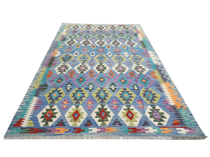 Gorgeous Afghan Handmade Choubi Kilim 295 X 203 CM