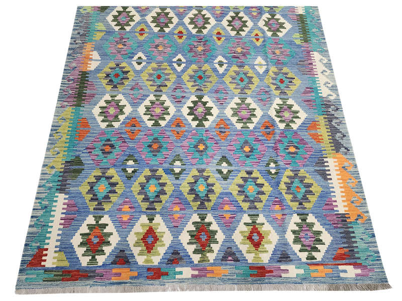 Gorgeous Afghan Handmade Choubi Kilim 295 X 203 CM