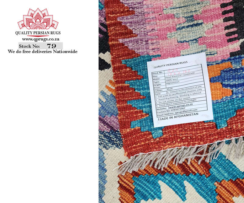 Stunning Afghan Choubi kilim 182 x 126 CM