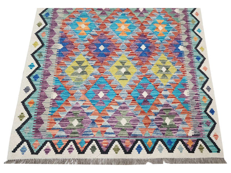 Incredible Afghan Choubi Kilim 193 x 139 CM