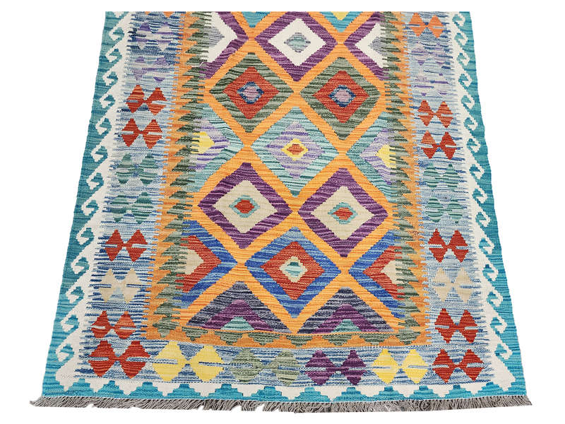 Stunning Afghan Choubi kilim 189 x 124 CM