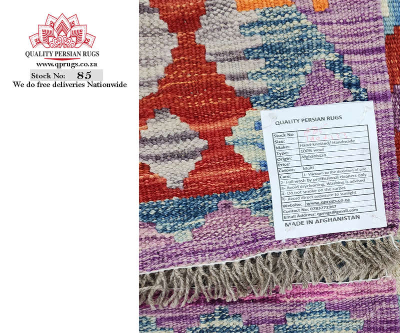 Gorgeous Afghan Choubi Kilim 190 x 133 CM
