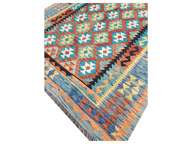 Incredible Afghan Choubi Kilim 204 x 158 CM
