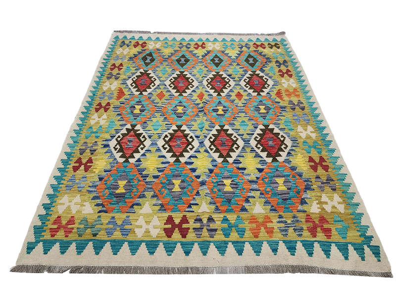 Incredible Afghan Choubi Kilim 199 x 153 CM