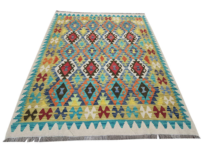 Incredible Afghan Choubi Kilim 199 x 153 CM