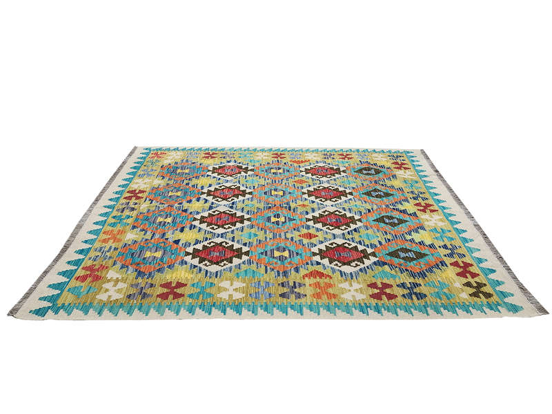 Incredible Afghan Choubi Kilim 199 x 153 CM