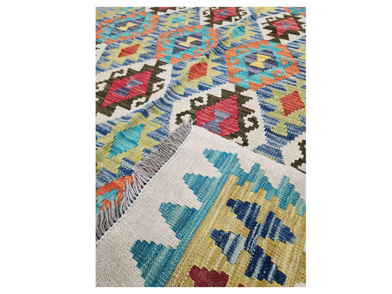 Incredible Afghan Choubi Kilim 199 x 153 CM