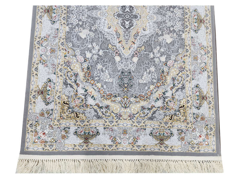 Beautiful Persian Gilan Grey Carpet 150 x 100 CM