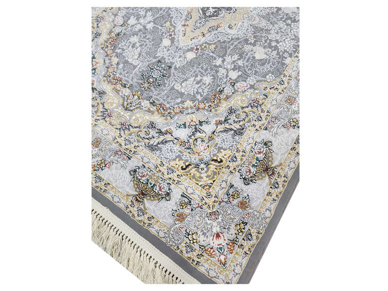 Beautiful Persian Gilan Grey Carpet 150 x 100 CM