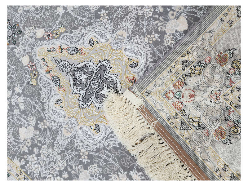 Beautiful Persian Gilan Grey Carpet 150 x 100 CM