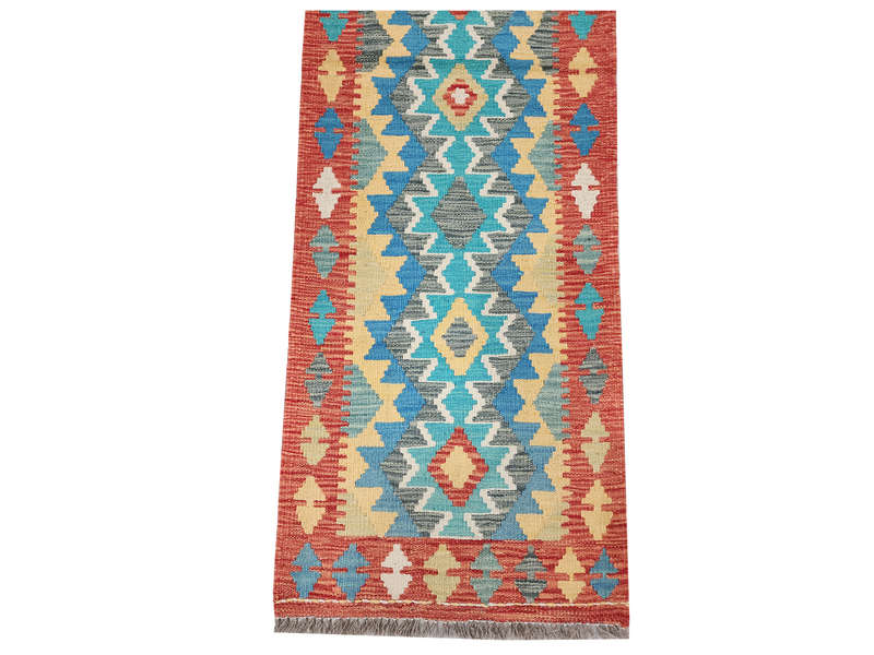 Gorgeous Afghan Choubi Kilim Runner 191 x 57 CM