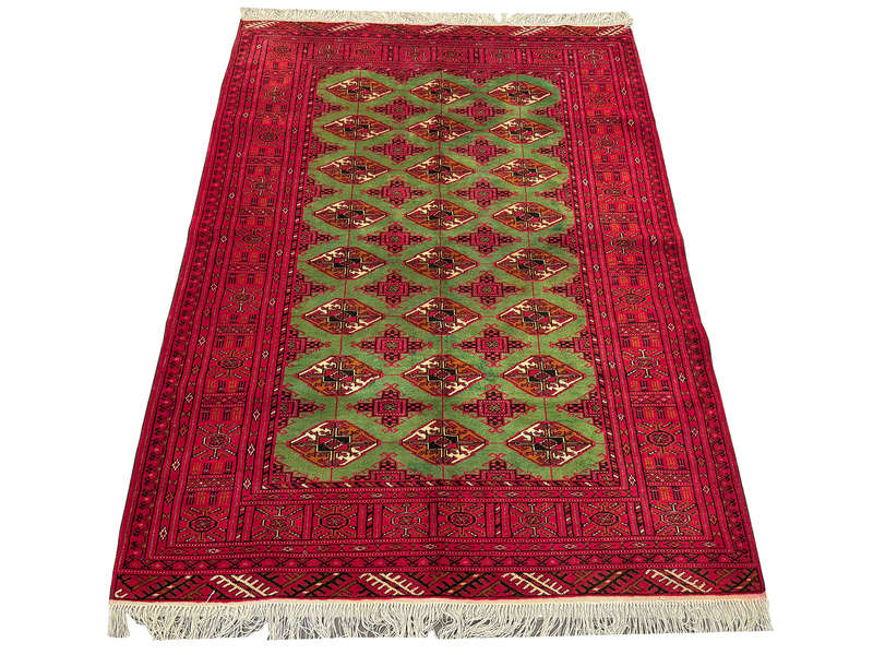 Top Quality Afghan Handmade Carpet 190 x 130 cm