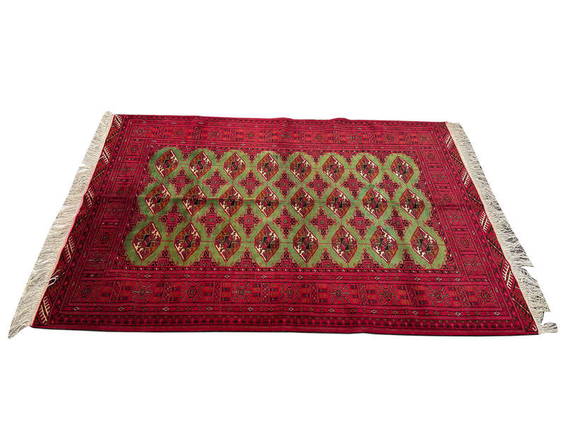 Top Quality Afghan Handmade Carpet 190 x 130 cm