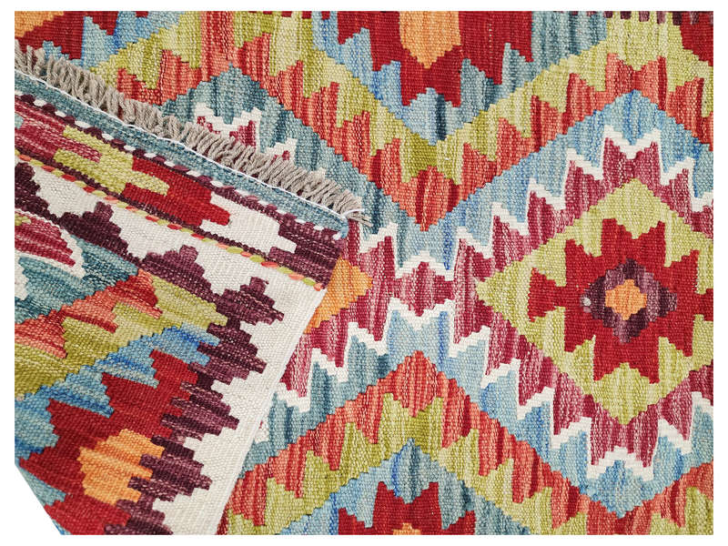 Stunning Afghan Choubi Kilim Runner 191 x 65 CM