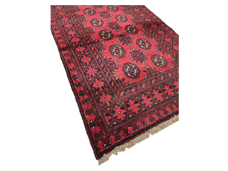 Beautiful 5 Meter Red Afghan Handmade Runner 476 x 77 CM