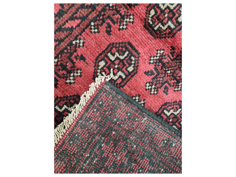 Beautiful 5 Meter Red Afghan Handmade Runner 476 x 77 CM