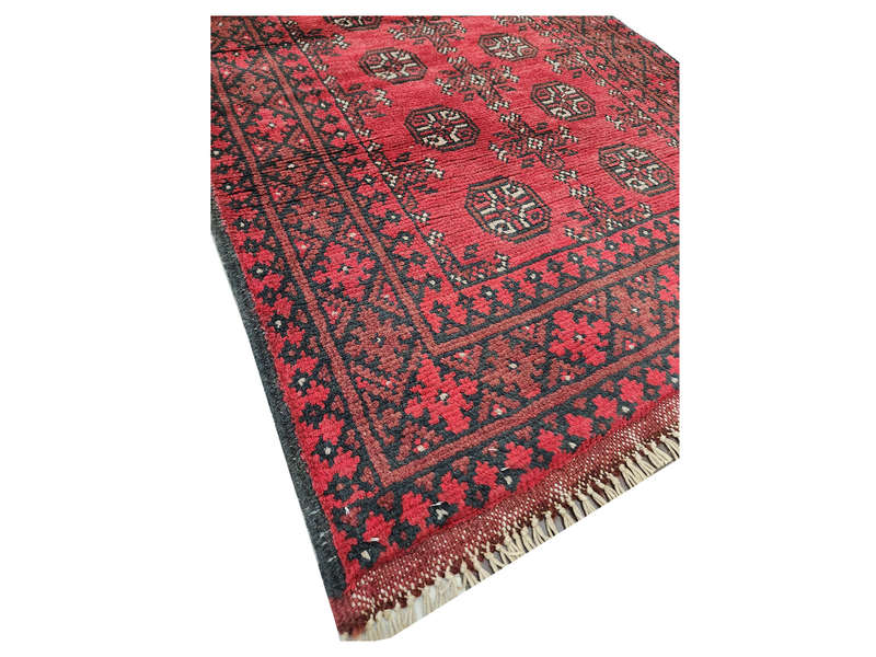 5 Meter Red Afghan Handmade Runner 481 x 76 CM