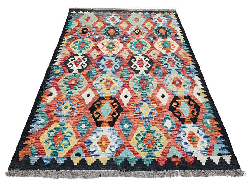 Beautiful Afghan Choubi kilim 184 x 134 CM