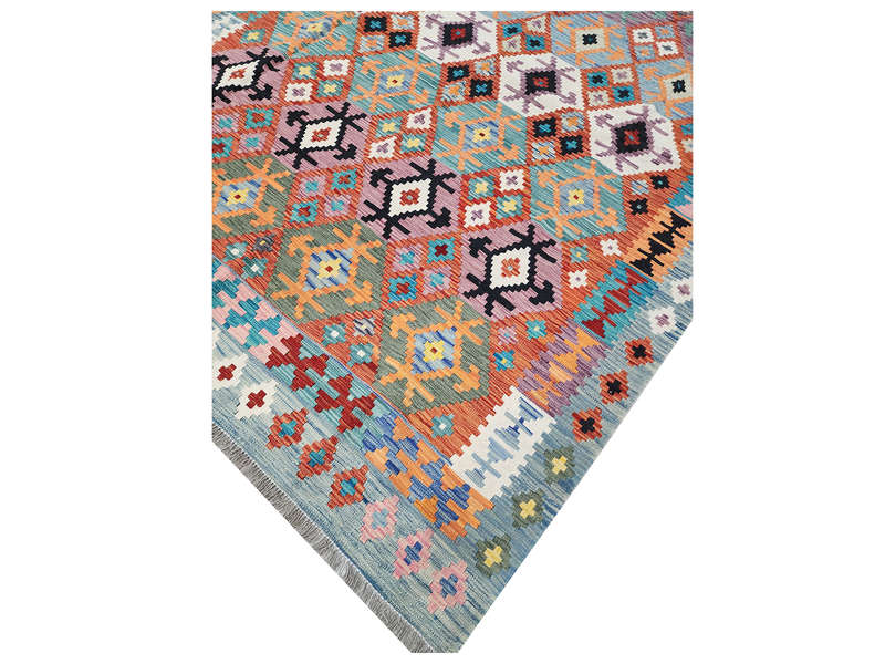 Gorgeous Afghan Handmade Choubi Kilim 295 X 208 CM