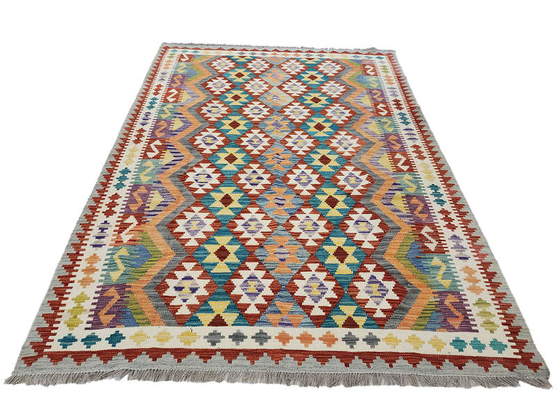 Stunning Afghan Choubi Kilim 255 x 181 CM
