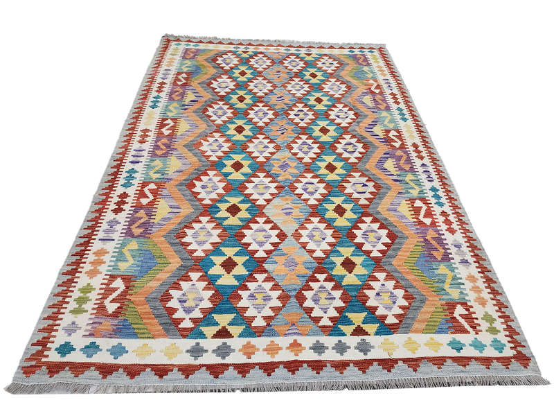 Stunning Afghan Choubi Kilim 255 x 181 CM